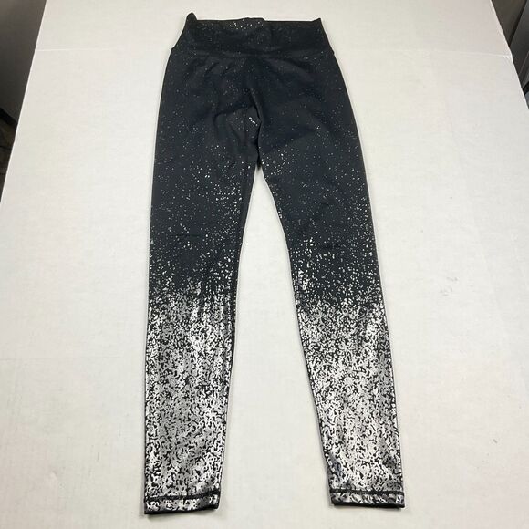 BuffBunny High Waisted Leggings Ombre Speckled Athleisure Workout Pull On SMALL - Picture 1 of 11